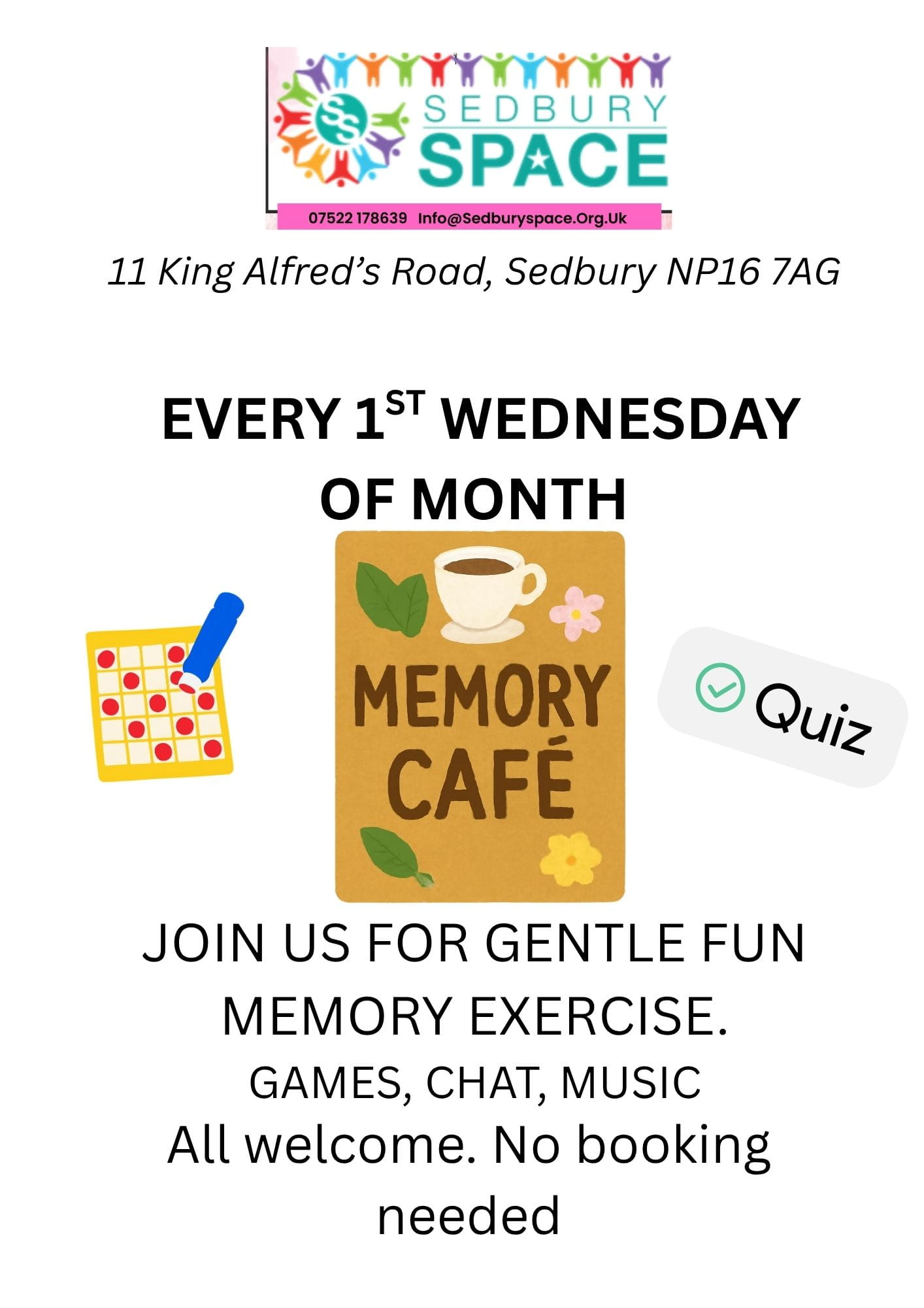 memory cafe update